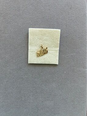 Gold  tone Pendant Charm “special friend”